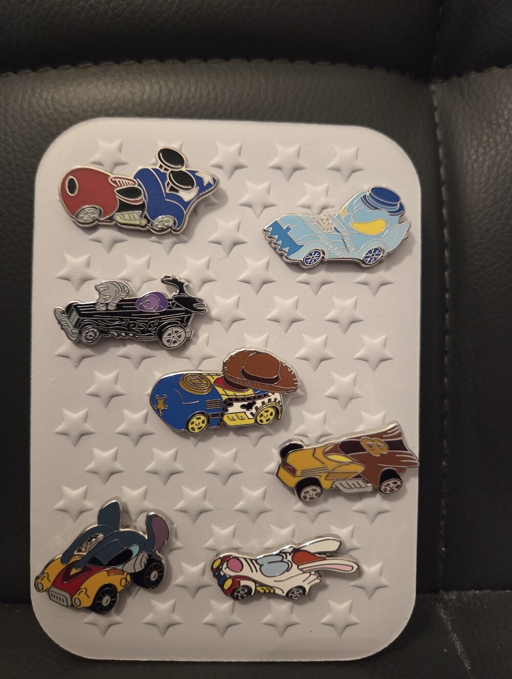Disney Character Car Pins - Authentic